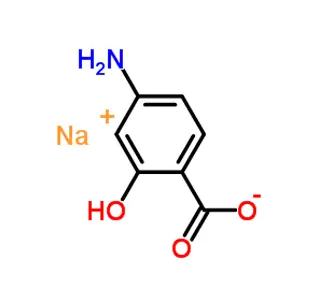 4-aminosalicilato de sodio 133