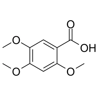 2,4, 5-trimetoxibenzoico ácido CAS 490-64-2