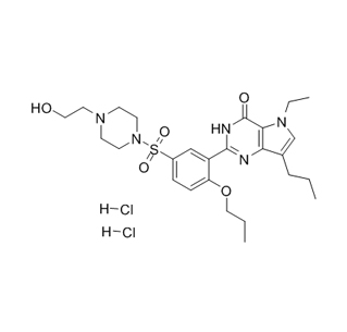 Dihidrocloruro de mirodenafilo CAS 862189