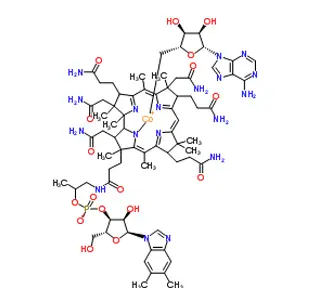 Cobamamida (coenzima B12) CAS 13870-90-1