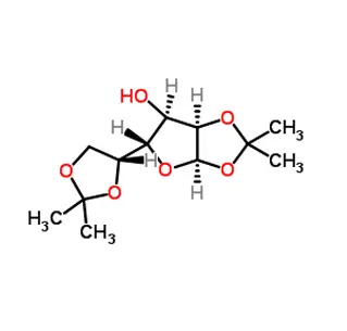 1,2: 5,6-di-o-isopropiliden-alfa-d-alofuranosa/diisopropilidenallofuranosa CAS 2595-05-3