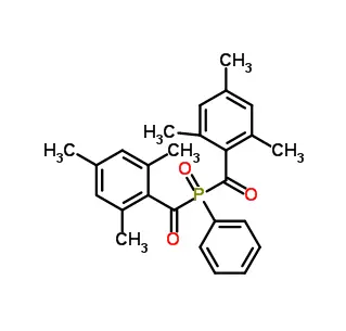 Óxido de fenilbis (2,4, 6-trimetilbenzoil) fosfina CAS 162881