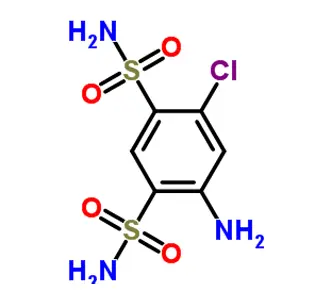 4-Amino-6-chlorobenzene-1... 3-disulfonamide CAS 121-30-2