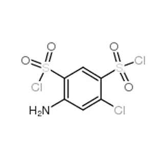 Dicloruro de 4-amino-6-clorobenzeno-1, 3-disulfonilo CAS 671-89-6