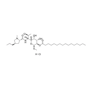 Clorhidrato de palmitato de clindamicina 25507 CAS-04-4