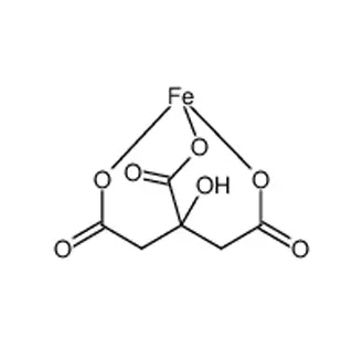 Citrato férrico tetrahidrato CAS 2338-05-8