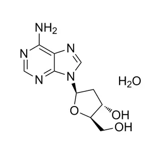 2 '-Monohidrato de desoxiadenosina CAS 16373-93-6