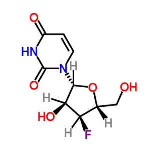 3 '-Deoxy-3'-fluorouridina CAS 57944-13-5
