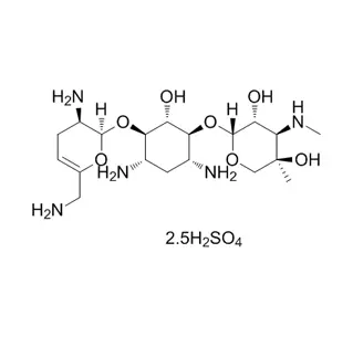Sulfato de sisomicina CAS 53179-09-2