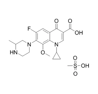 Mesilato de gatifloxacina 316819 CAS 28-28-0