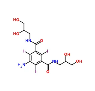 5-Amino-N... N'-bis(2,3-dihydroxypropyl)-2,4 6-triiodo-1... 3-benzenedicarboxamide CAS 76801-93-9