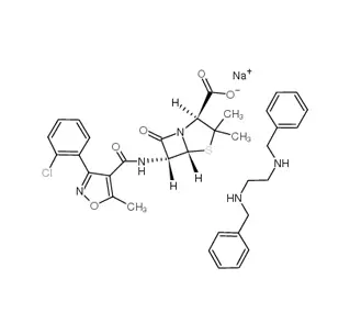 Cloxacilina benzatina CAS 23736-58-5