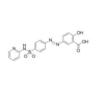 Salicilazosulfapiridina CAS 599-79-1