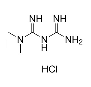 Clorhidrato de metformina/HCL 1,1-hidrocloruro de dimetilbiguanida 1115