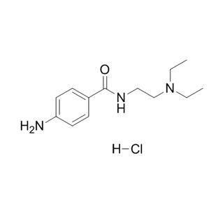 Clorhidrato de procainamida 614