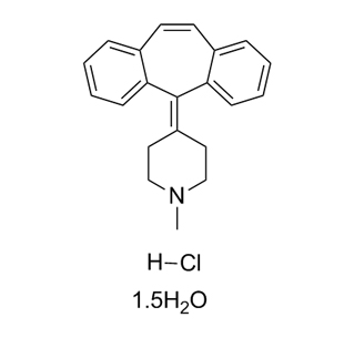 Clorhidrato de ciproheptadina 41354 CAS 29-29-4